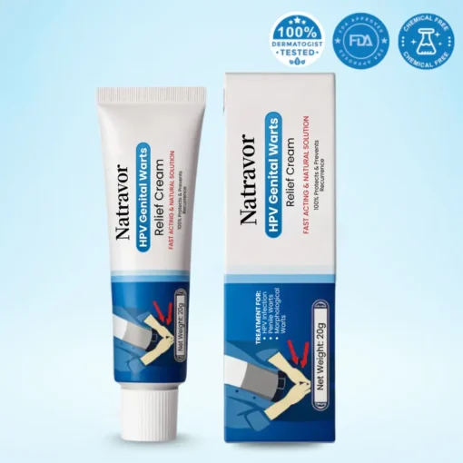 Natravor™ HPV Genital Warts Relief Cream