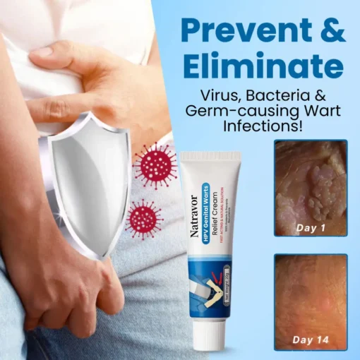 Natravor™ HPV Genital Warts Relief Cream
