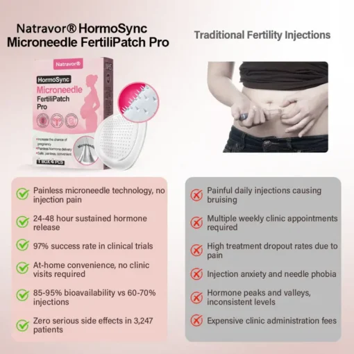 Natravor® HormoSync Microneedle FertiliPatch Pro