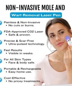 Natravor® SpotlessDerm Mole and Wart Laser Pen