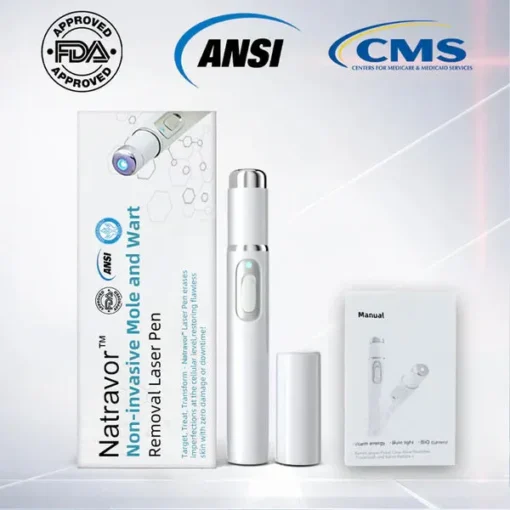 Natravor® PRO SpotlessDerm Mole & Wart Removal Laser Pen