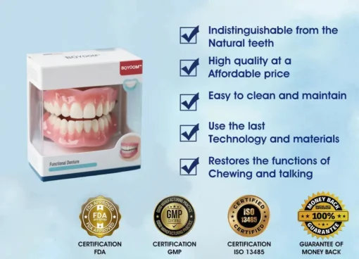 NATRAVOR™ Multi-Functional Shaping Silicone Denture Set