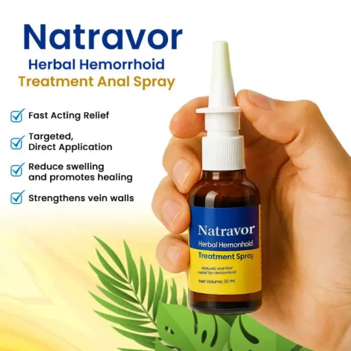 Natravor™ Herbal Hemorrhoid Treatment Anal Spray