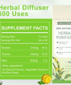 Natravor™ Herbal Mullein Lung Purifier