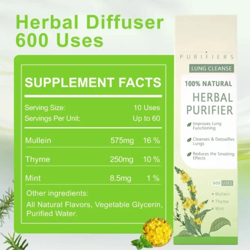 Natravor™ Herbal Mullein Lung Purifier