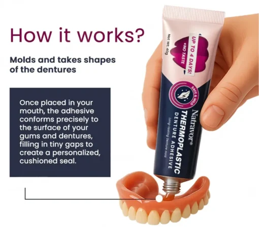 Natravor® Thermoplastic Denture Adhesive