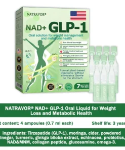 𝐍𝐚𝐭𝐫𝐚𝐯𝐨𝐫® 𝐍𝐀𝐃+ 𝐆𝐋𝐏-𝟏 𝐒𝐢𝐱 𝐢𝐧 𝐎𝐧𝐞 𝐇𝐞𝐚𝐥𝐭𝐡 𝐒𝐨𝐥𝐮𝐭𝐢𝐨𝐧 𝐎𝐫𝐚𝐥 𝐋𝐢𝐪𝐮𝐢𝐝