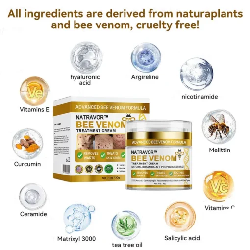 𝐍𝐚𝐭𝐫𝐚𝐯𝐨𝐫™ 𝐁𝐞𝐞 𝐕𝐞𝐧𝐨𝐦 Treatment Cream