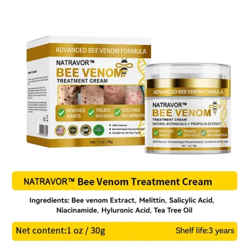 𝐍𝐚𝐭𝐫𝐚𝐯𝐨𝐫™ 𝐁𝐞𝐞 𝐕𝐞𝐧𝐨𝐦 Treatment Cream