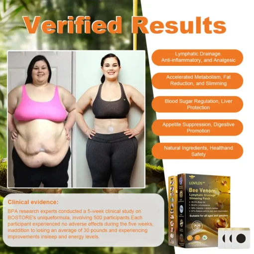 NATRAVOR™ Bee Lymphatic Drainage Slimming Patch