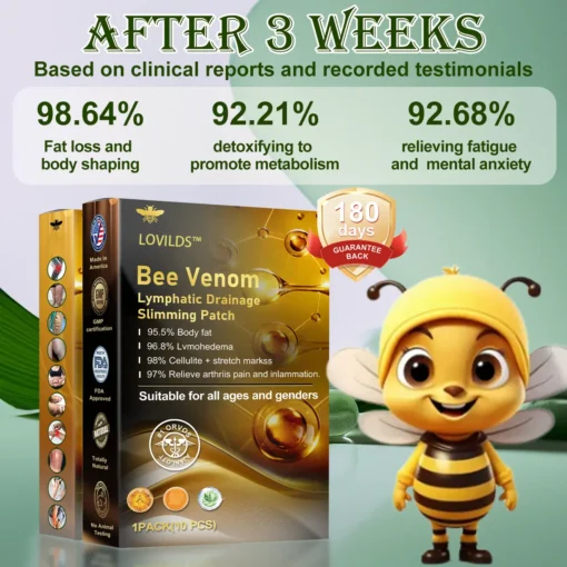 NATRAVOR™ Bee Lymphatic Drainage Slimming Patch