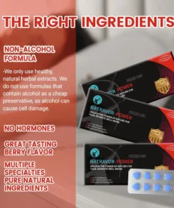 NATRAVOR® Men's Care Compressed Candy Tablets