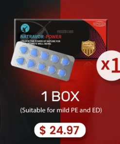 NATRAVOR® Men's Care Compressed Candy Tablets