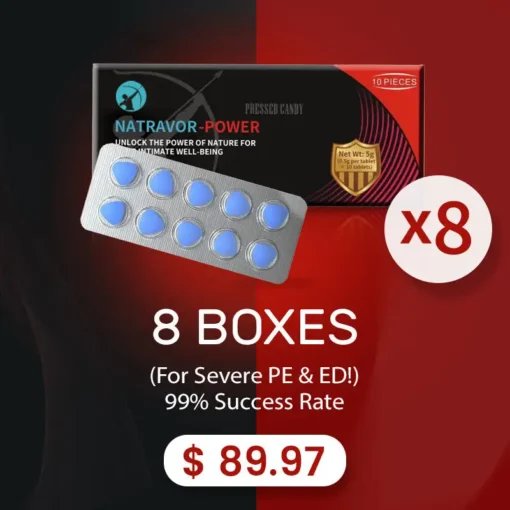 NATRAVOR® Men's Care Compressed Candy Tablets