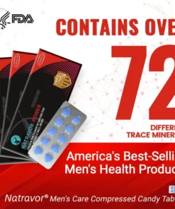 NATRAVOR® Men's Care Compressed Candy Tablets