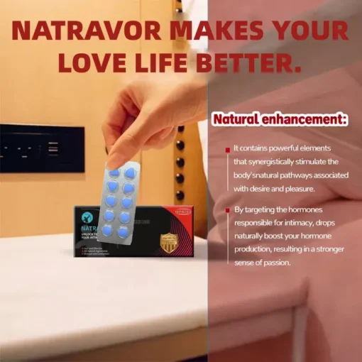 NATRAVOR® Men's Care Compressed Candy Tablets