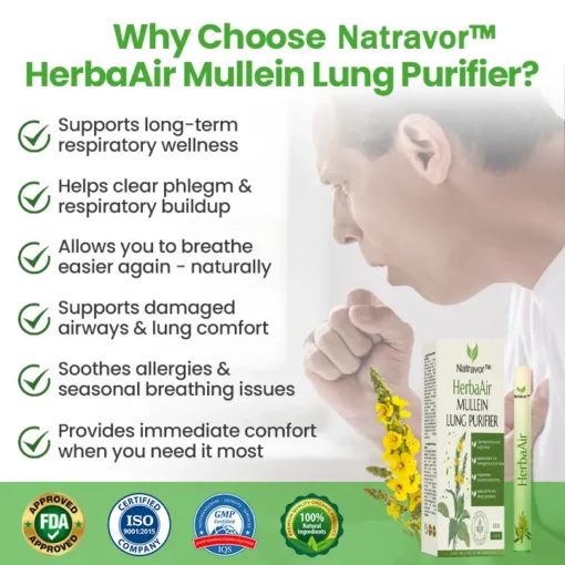 Natravor® HerbaAir Mullein Lung Purifier