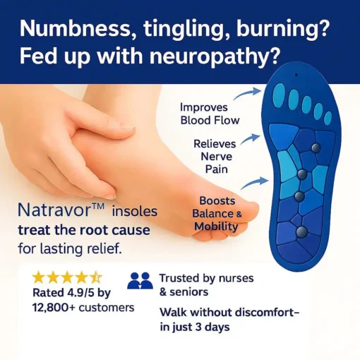 Natravor™ Magnetic Massage Insoles