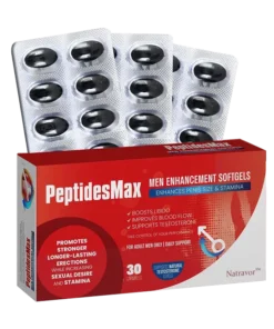 Natravor® Peptidesmax Men Max Strength and Vitality Softgels