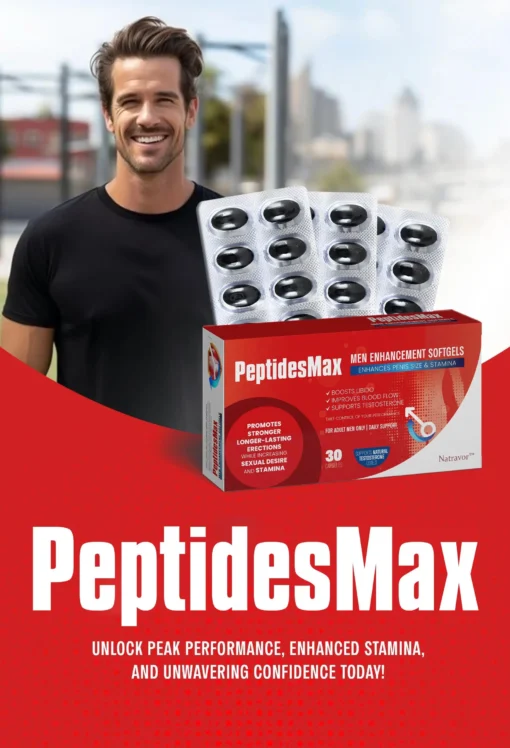 Natravor® Peptidesmax Men Max Strength and Vitality Softgels