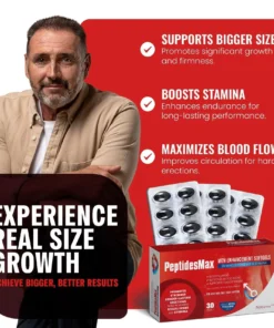 Natravor® Peptidesmax Men Max Strength and Vitality Softgels
