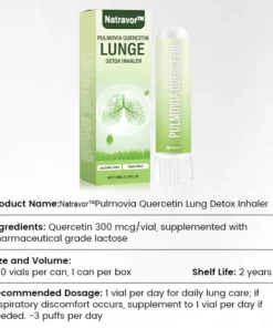 Natravor® Pulmovia Quercetin Lung Detox Inhaler