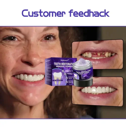 Natravor™ Teeth Restoration Mineral Powder