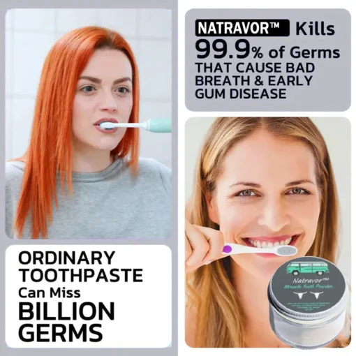 Natravor™Miracle Tooth Powder