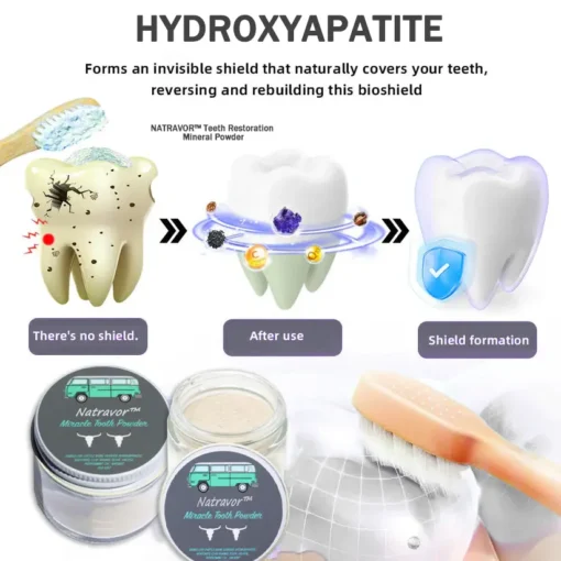 Natravor™Miracle Tooth Powder