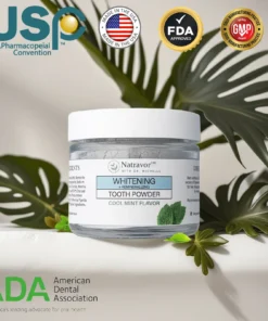 Natravor™Remineralizing & Whitening Tooth Powder Cool Mint