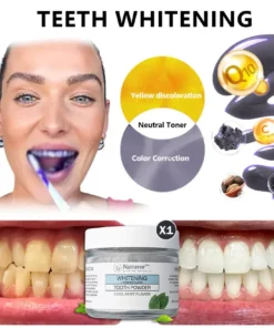 Natravor™Remineralizing & Whitening Tooth Powder Cool Mint