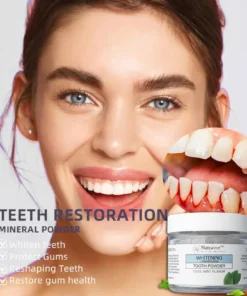 Natravor™Remineralizing & Whitening Tooth Powder Cool Mint