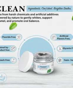 Natravor™Remineralizing & Whitening Tooth Powder Cool Mint