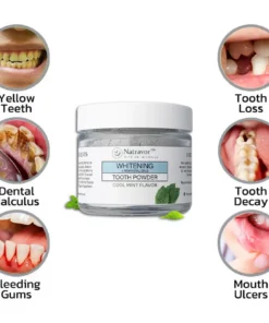 Natravor™Remineralizing & Whitening Tooth Powder Cool Mint