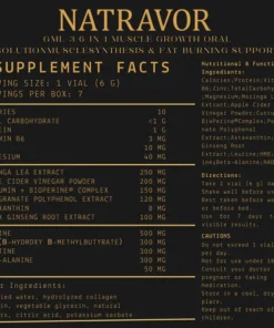 NATRAVOR® GML-3 6-in-1 Muscle Growth Oral Solution