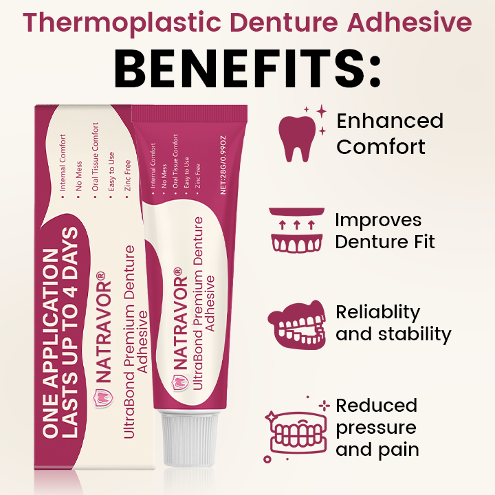NATRAVOR® UltraBond Premium Denture Adhesive