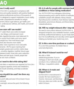 NATRAVOR® 𝑴𝒆𝒕𝒂𝒃𝒐𝒍𝒊𝒄 𝑵𝒂𝒏𝒐 𝑴𝒊𝒄𝒓𝒐𝒏𝒆𝒆𝒅𝒍𝒆 𝑷𝒂𝒕𝒄𝒉