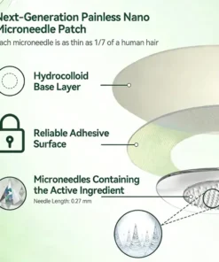 Natravor® 10-in-1 Berberine x Moringa Advanced Nano Microneedle Patch