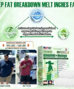 Natravor® 10-in-1 Berberine x Moringa Advanced Nano Microneedle Patch