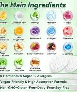 Natravor® 10-in-1 Berberine x Moringa Advanced Nano Microneedle Patch