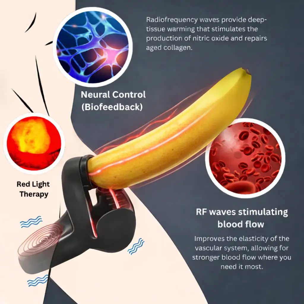 NATRAVOR® VitalEngine Pro-The 1 5-in-1 at-home trainer that reverses ED PE with advanced Precision