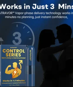 NATRAVOR® 2026 New Nasal Inhaler 1–3-Minute Brain Activation for Harder Male Performance