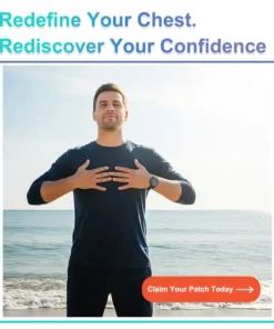 Natravor® Gynecomastia Chest Fatburn & Firm Patch