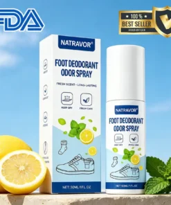 NATRAVOR® Foot Deodorant Odor Spray