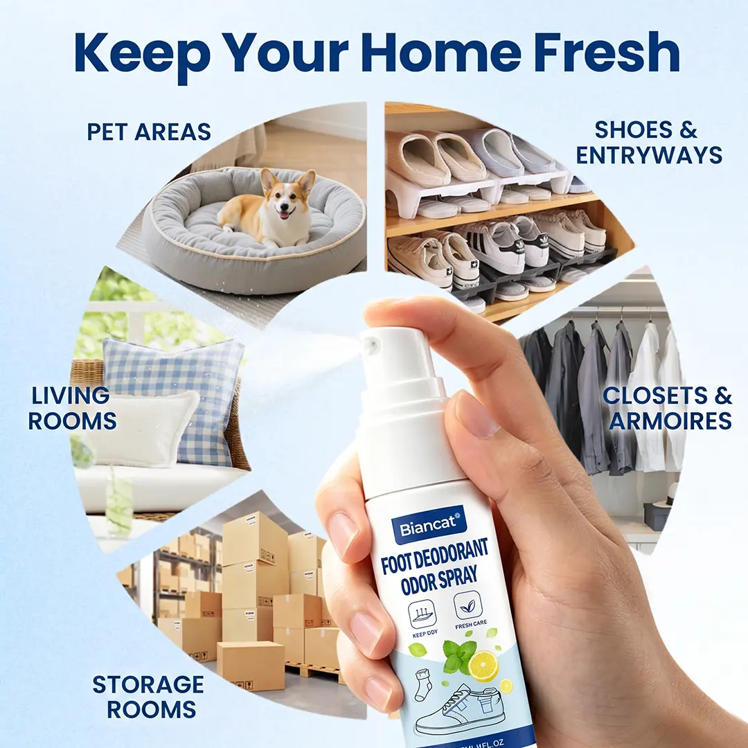 NATRAVOR® Foot Deodorant Odor Spray