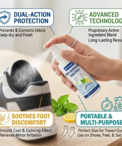 NATRAVOR® Foot Deodorant Odor Spray