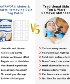 NATRAVOR® Moles & Warts Removing Skin Tag Patch