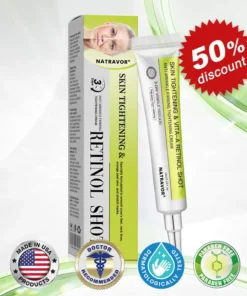 NATRAVOR® Skin Tightening & Vita-A Retinol Retinol shot Anti-Wrinkle Firming Tightening cream