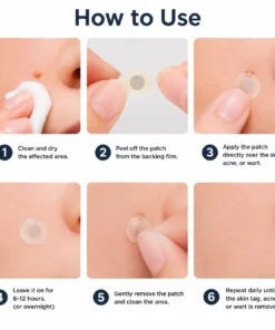 Natrvor® 2-in-1 Microneedle & Hydrocolloid Patch
