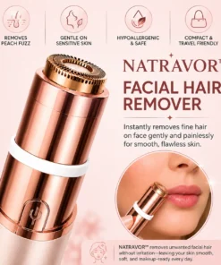 NATRAVOR® 2-in-1 Eyebrow & Facial Hair Trimmer